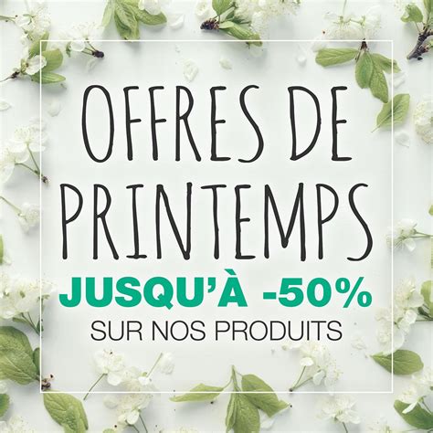 Le catalogue et les promotions Printemps .